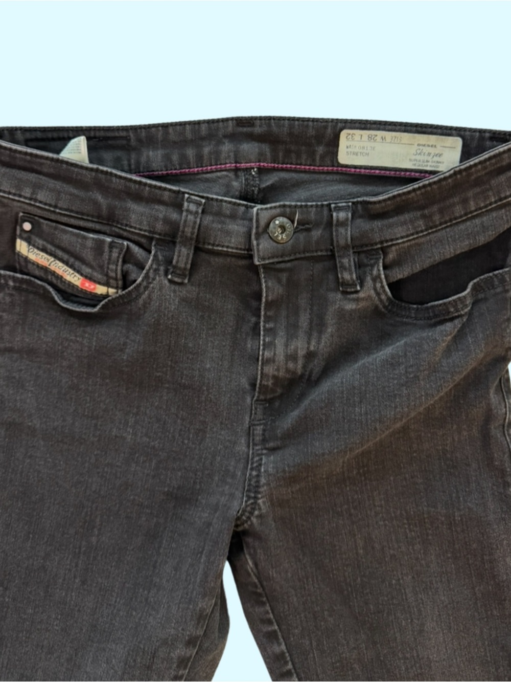 Diesel Black Skinny Jeans